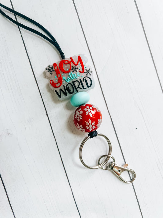Joy to the World Lanyard