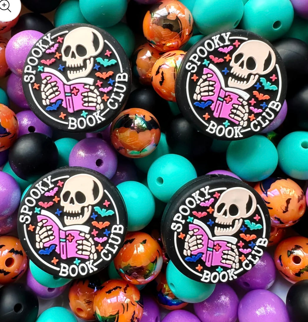 Spooky Book Club Lanyard